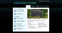 Desktop Screenshot of baysolutions.com