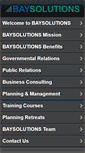 Mobile Screenshot of baysolutions.com