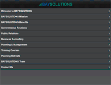 Tablet Screenshot of baysolutions.com